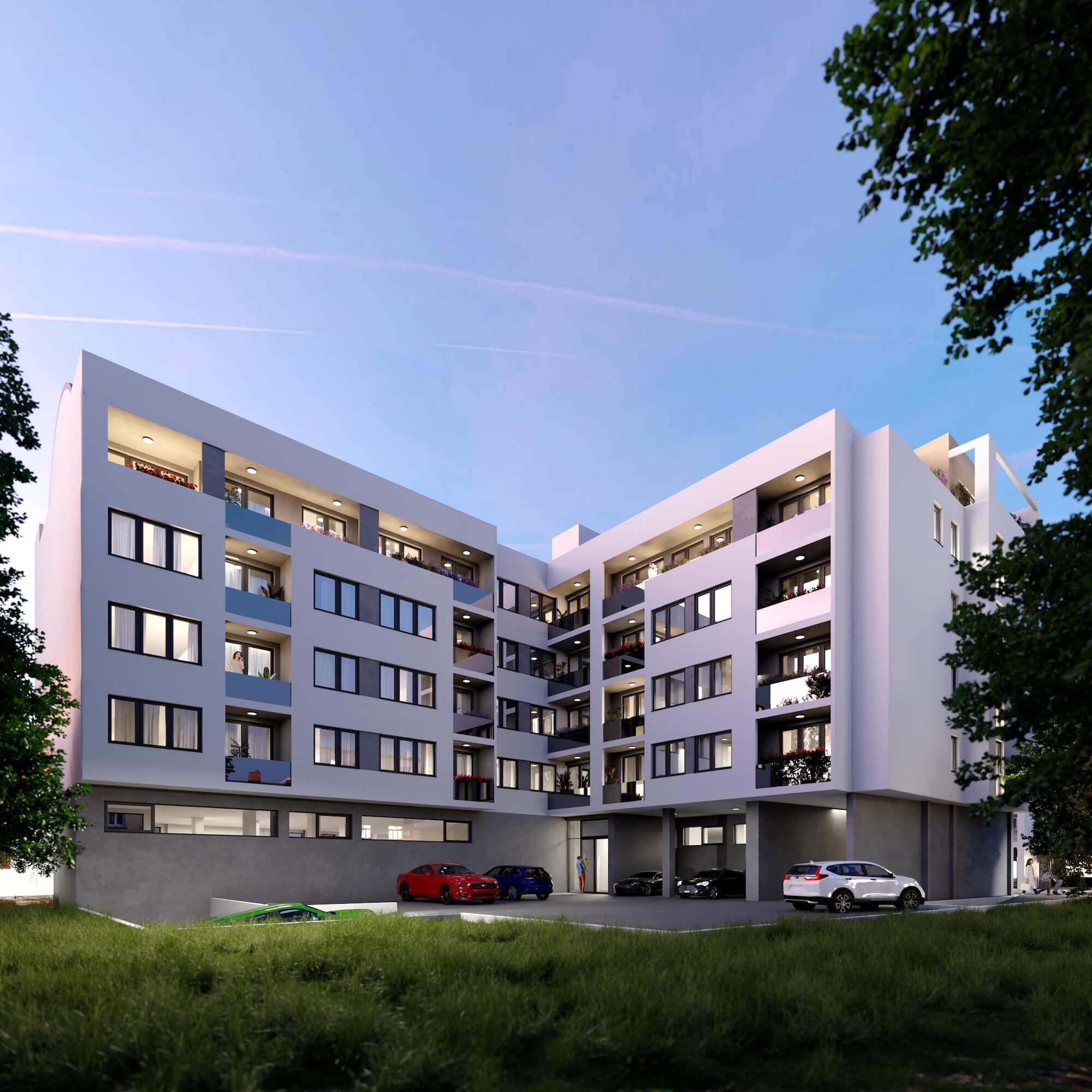 Ugao Karađorđeve i Branka Radičevića - slika 1