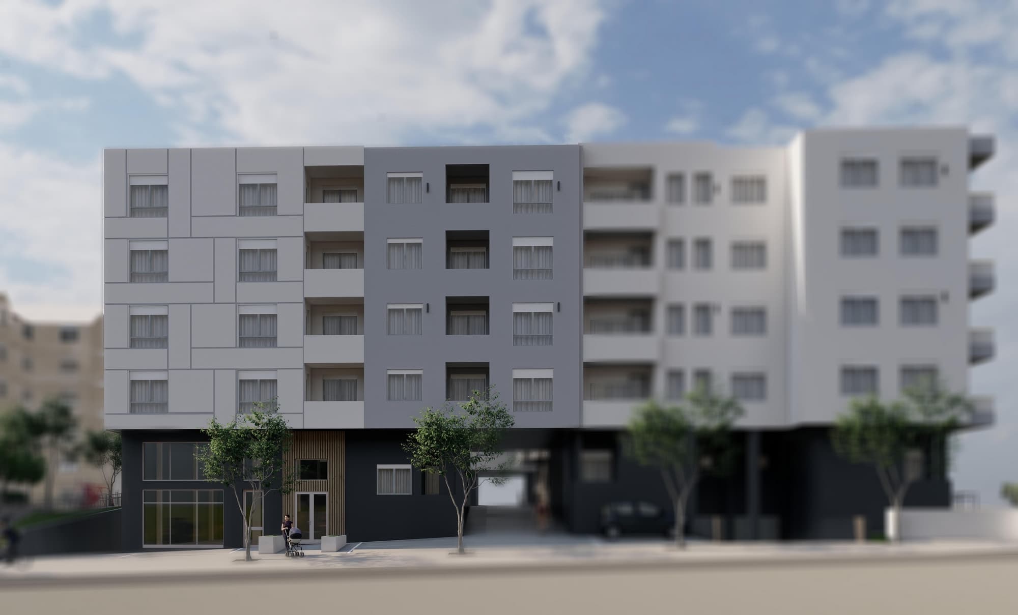 Nova lamela u naselju Pantelej kod bulevara Sv. Pantelejmona. - slika 2