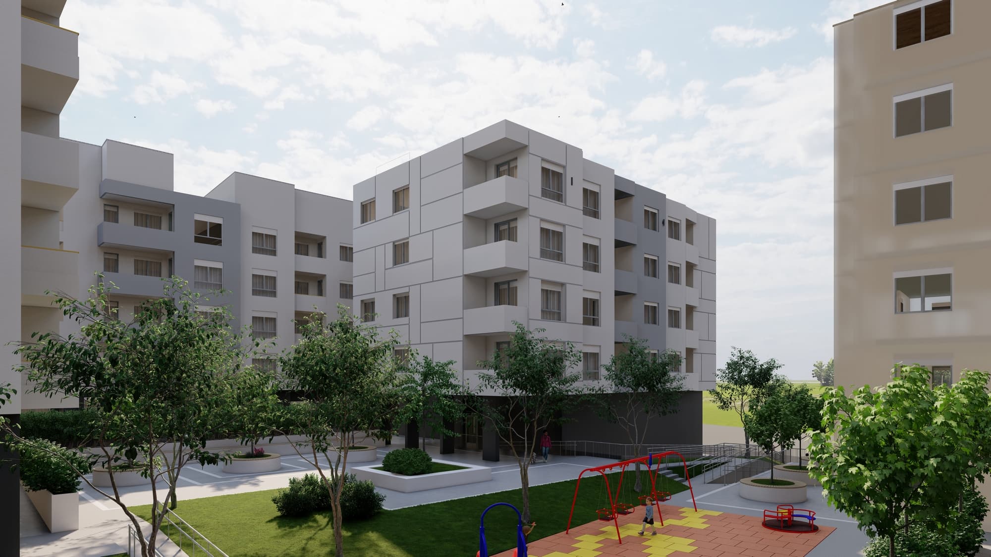 Nova lamela u naselju Pantelej kod bulevara Sv. Pantelejmona. - slika 3