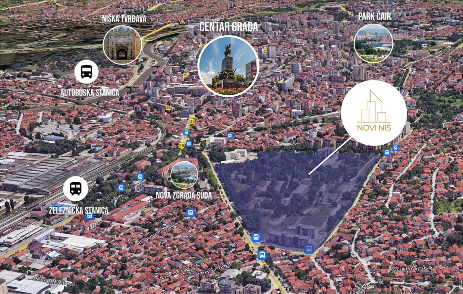 NOVI NIŠ EKSKLUZIVNI GRADSKI CENTAR - slika 3