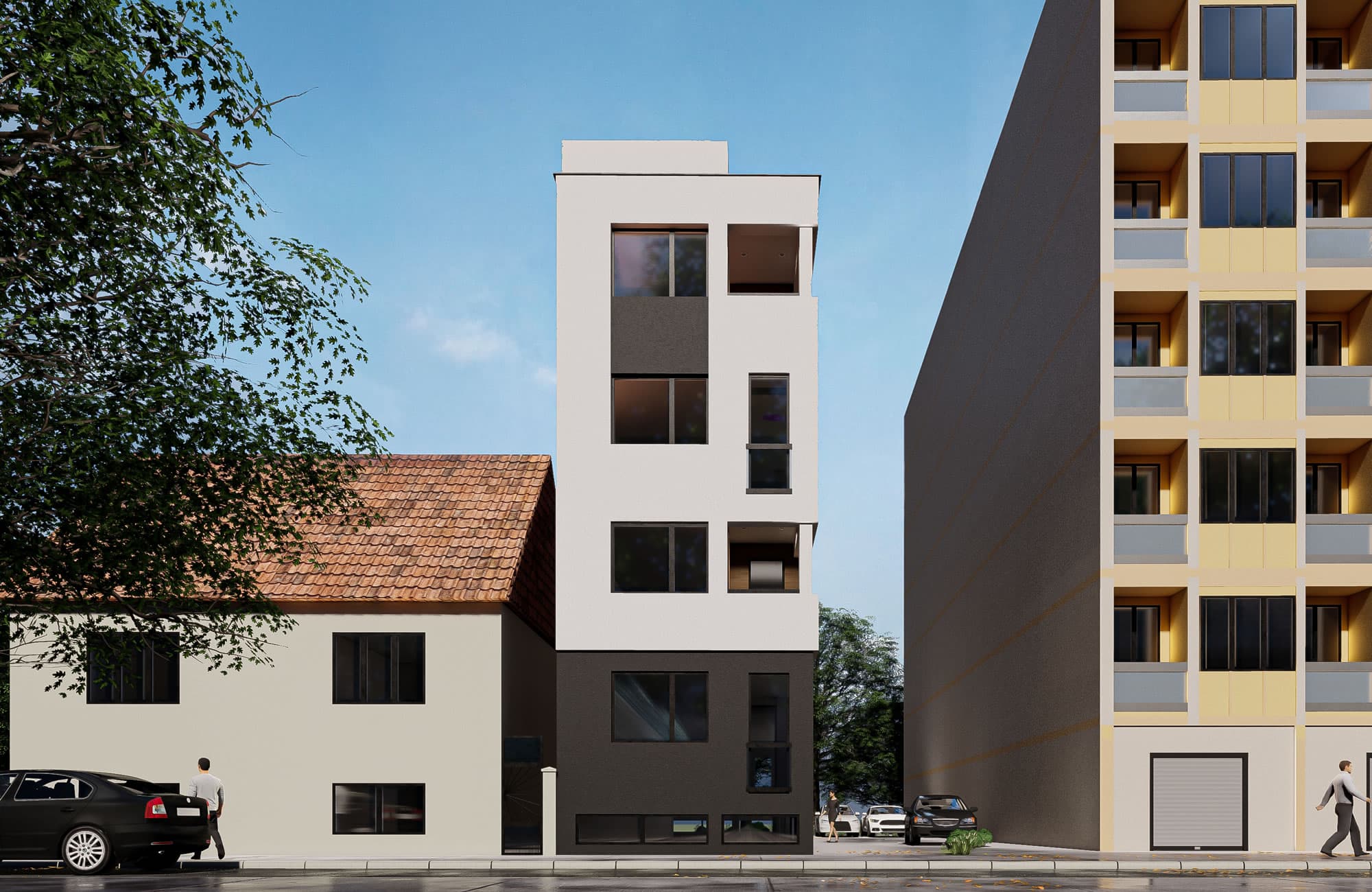 Novi stambeni projekat u ulici Cara Uroša. - slika 1