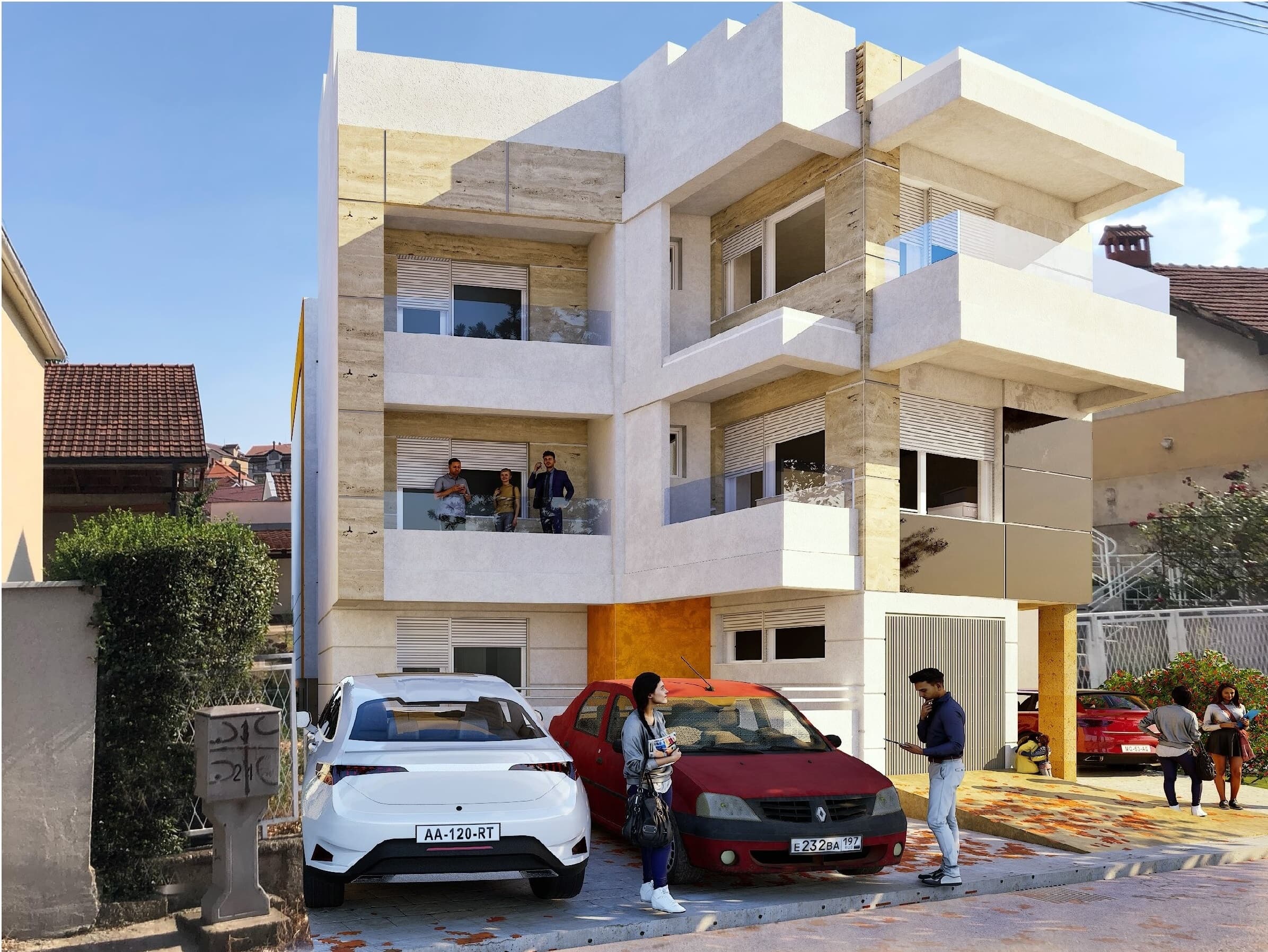 Stambena zgrada - ul. Šabačka 8, Niš - slika 1